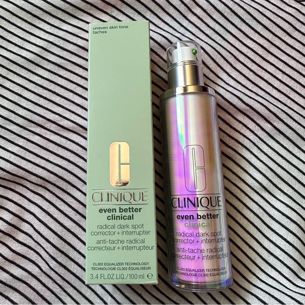 100mL value size Clinique even better clinical radical dark spot corrector